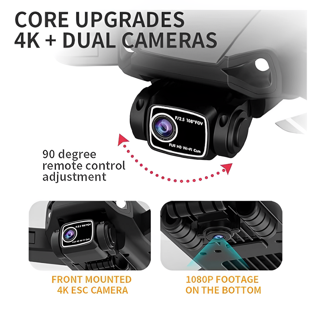 E88 Pro Max Foldable Drone