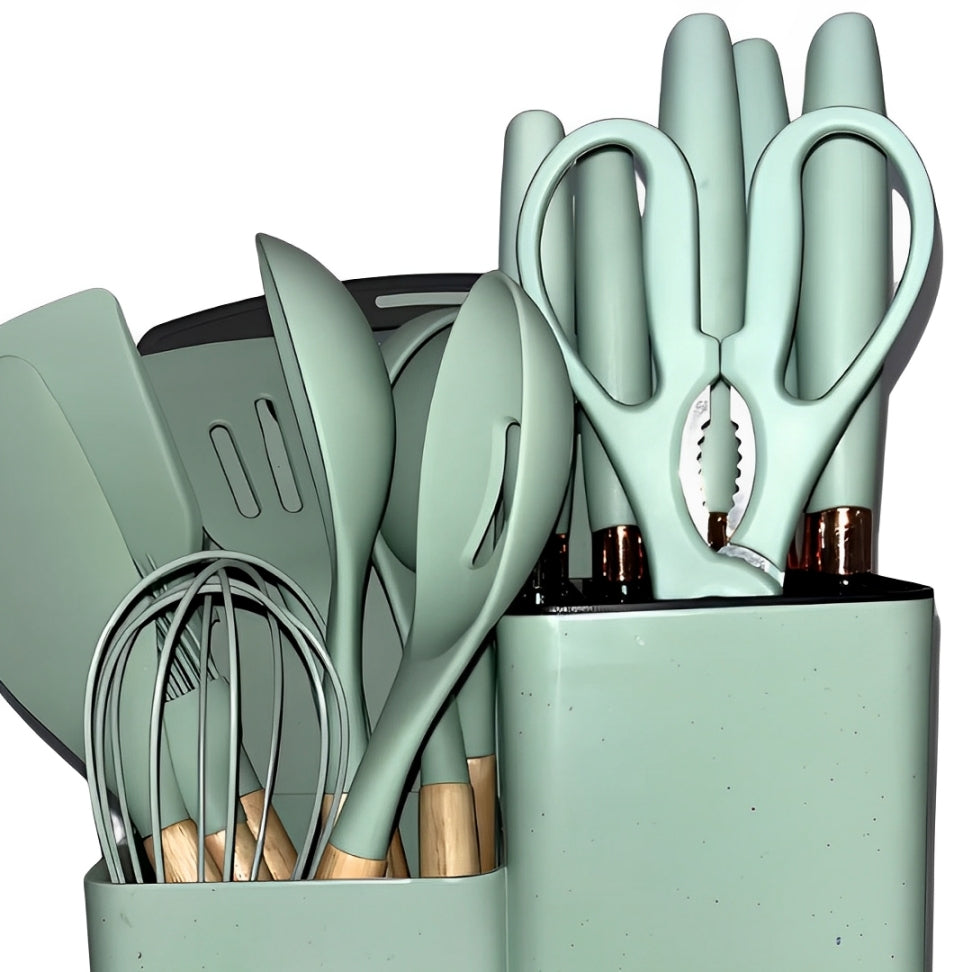 Set utensilios x 19 piezas premiun